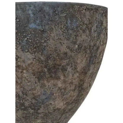 Vase Oval Bali / Indonesien, Rostoptik