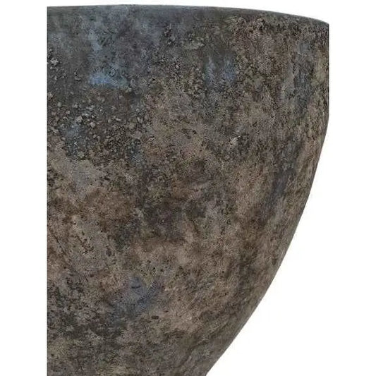 Vase Oval Bali / Indonesien, Rostoptik