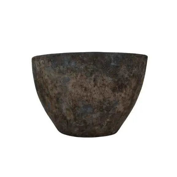 Vase Oval Bali / Indonesien, Rostoptik