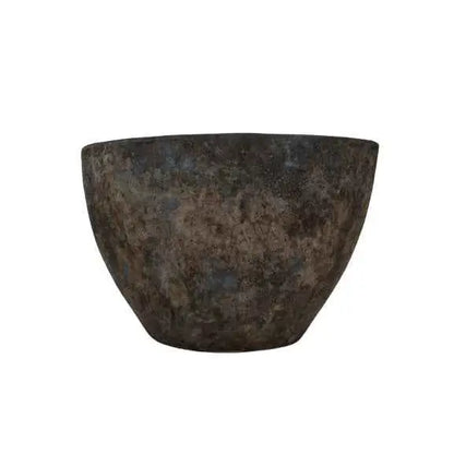 Vase Oval Bali / Indonesien, Rostoptik