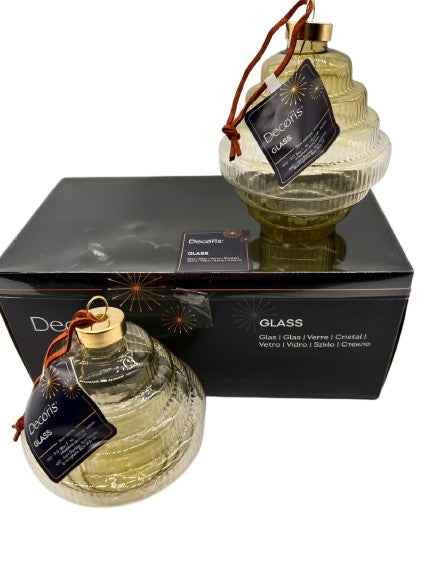 Weihnachtskugeln aus Glas