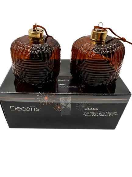 Weihnachtskugeln aus Glas