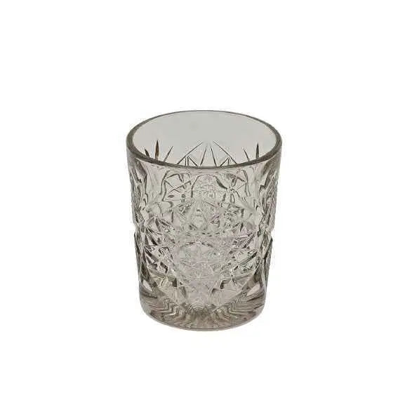 Whiskey- oder Trinkgläser  Vintagestyle/ Taupe