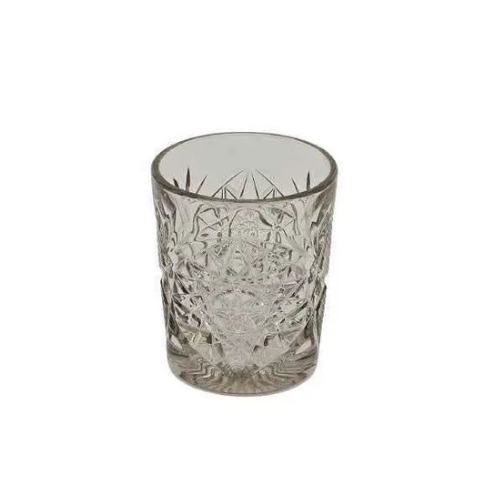 Whiskey- oder Trinkgläser  Vintagestyle/ Taupe