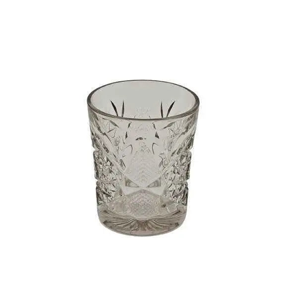 Whiskey- oder Trinkgläser  Vintagestyle/ Taupe