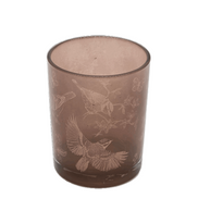 Windlicht aus Glas mit Vogelmotiv pimis living by Konceptpunkt
